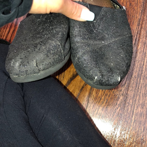 TOMS womens sparkly black - Picture 8 of 8